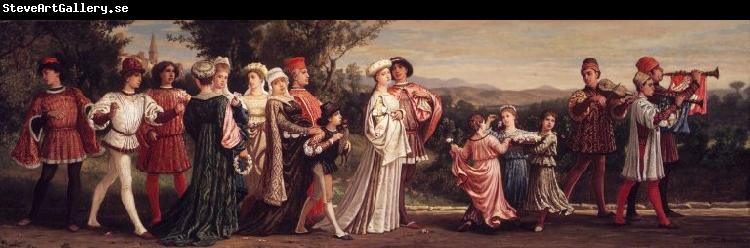 Elihu Vedder Wedding Procession